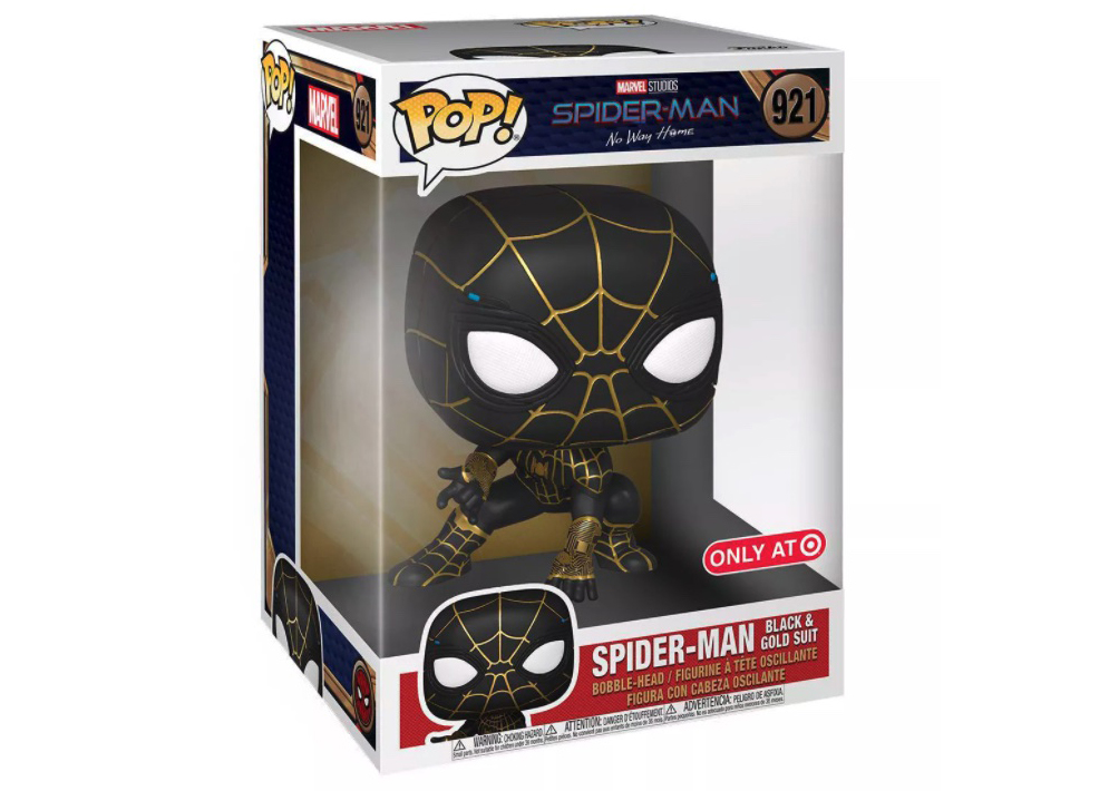 Keychain New in stock Black Costume Spider-man Pop 