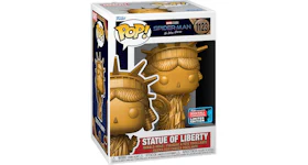 Funko Pop! Marvel Studios Spider-Man No Way Home Statue of Liberty 2022 Fall Convention Exclusive Figure #1123