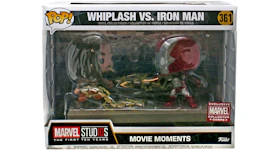 Funko Pop! Marvel Studios The First Ten Years Whiplash vs. Iron Man Movie Moments Collectors Corp Exclusive Bobble-Head #361