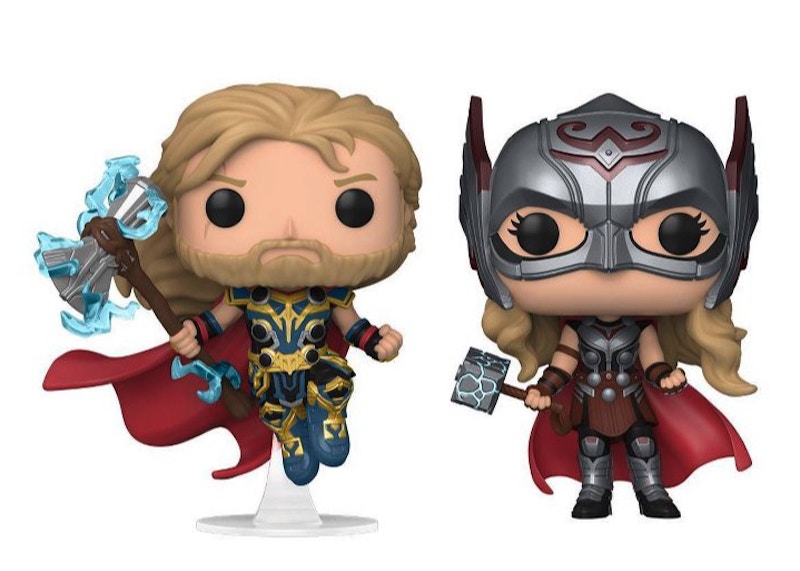 Funko Pop! Marvel Studios Thor Love and Thunder Thor & Mighty Thor