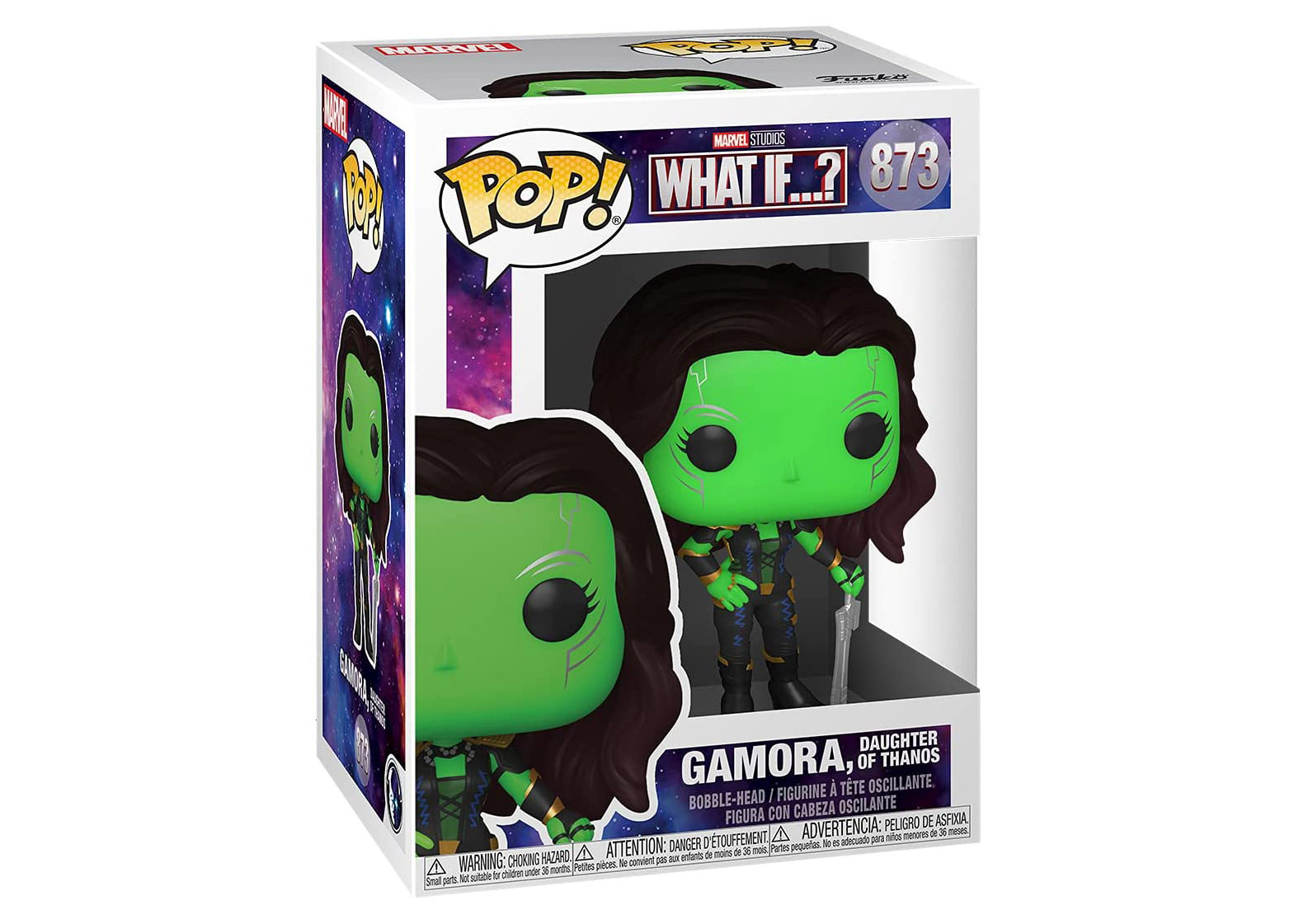 Funko Pop! Marvel Studios What If? Gamora, Daughter of Thanos 