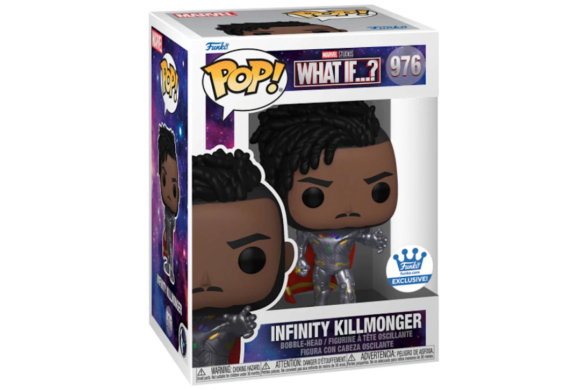 Funko Pop! Marvel Studios What If...? Infinity Killmonger Figure #976