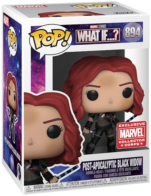 Initiativ fordrejer forklædt Funko Pop! Marvel Studios What If...? Post-Apocalyptic Black Widow  Collector Corps Exclusive Figure #894 - US