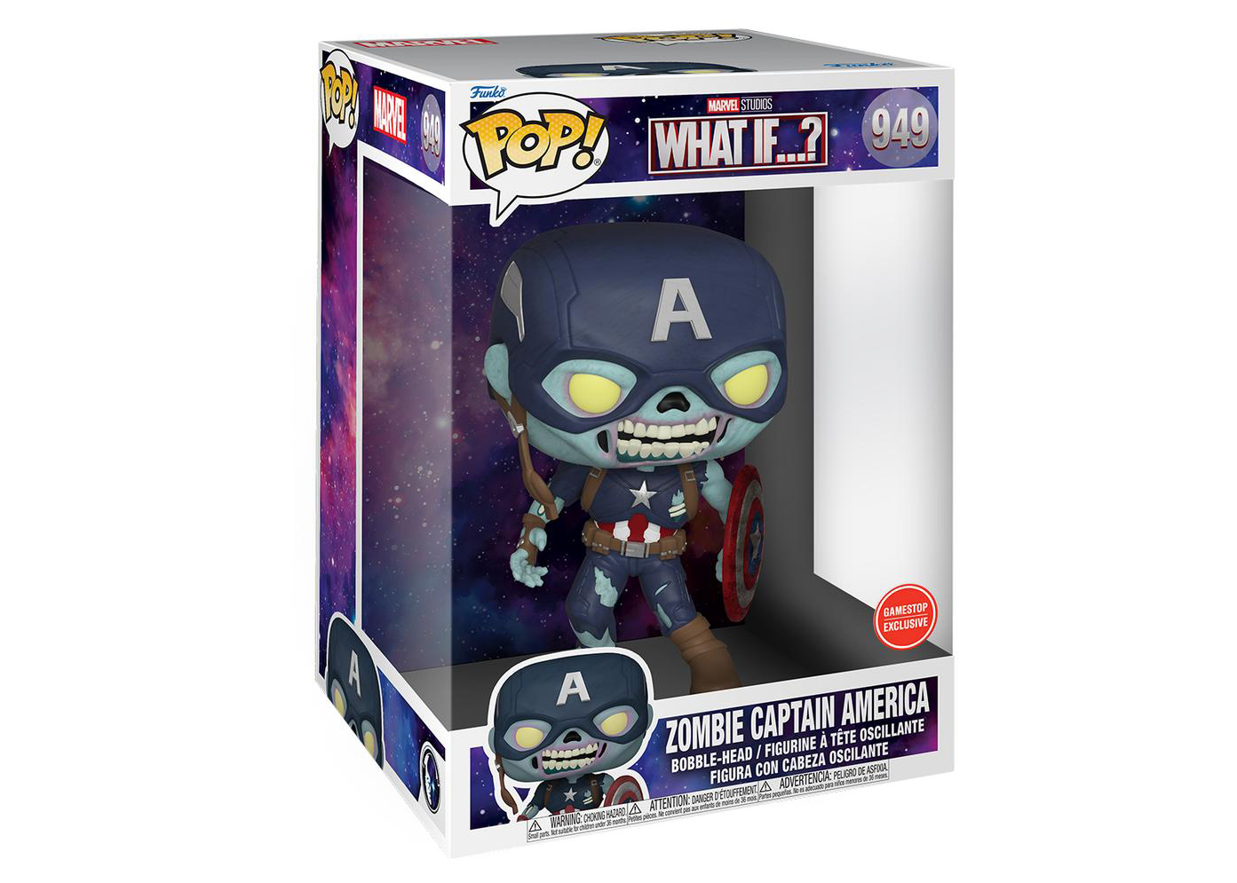 Funko Pop! Marvel WWII Ultimates Captain America Collector Corps