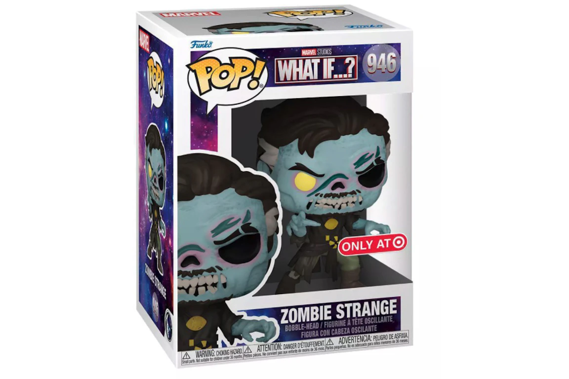 Funko Pop! Marvel Studios What If...? Zombie Strange Target Exclusive Figure #946
