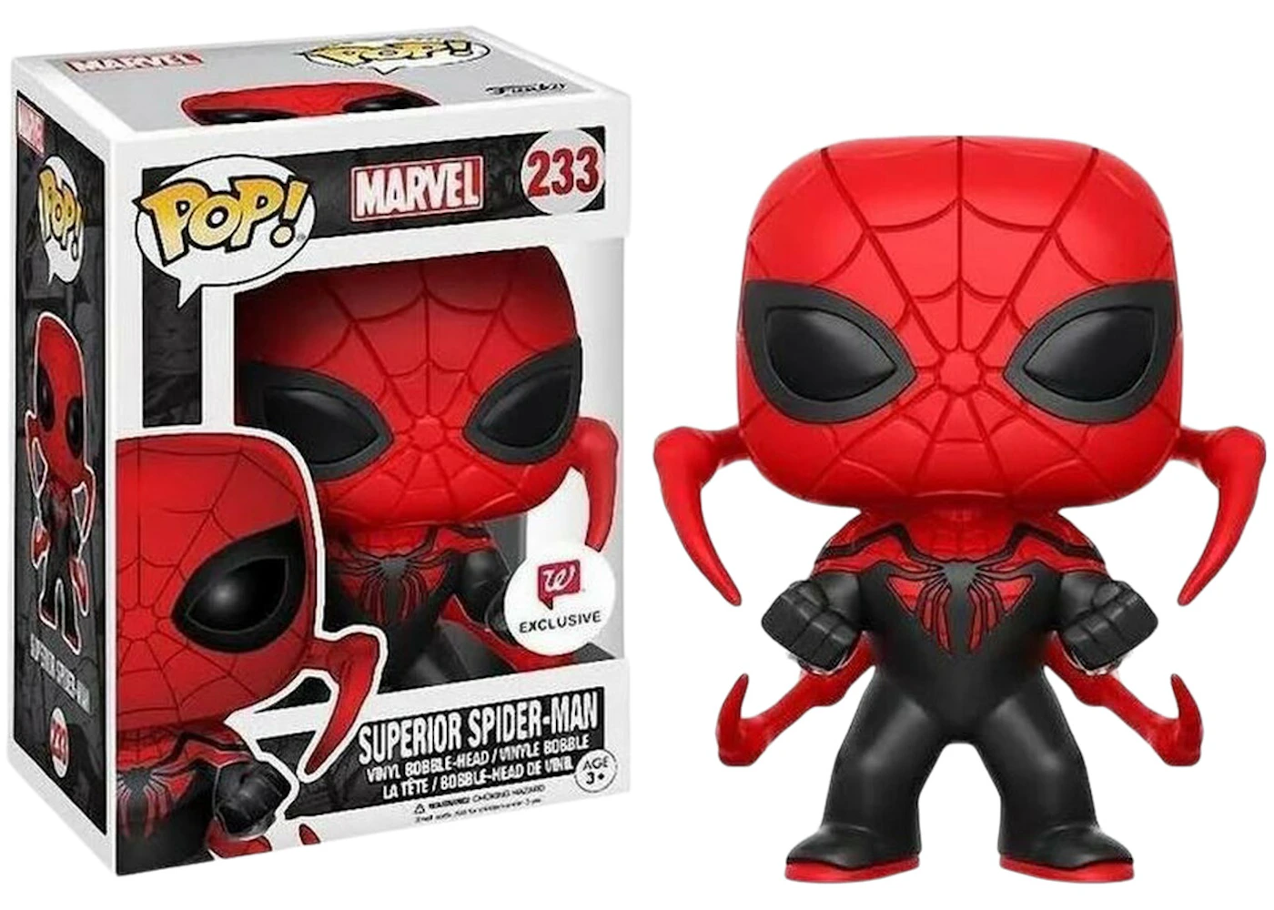 Funko Pop! Marvel Superior Spider-Man Walgreens Exclusive Bobble-Head #233  - US