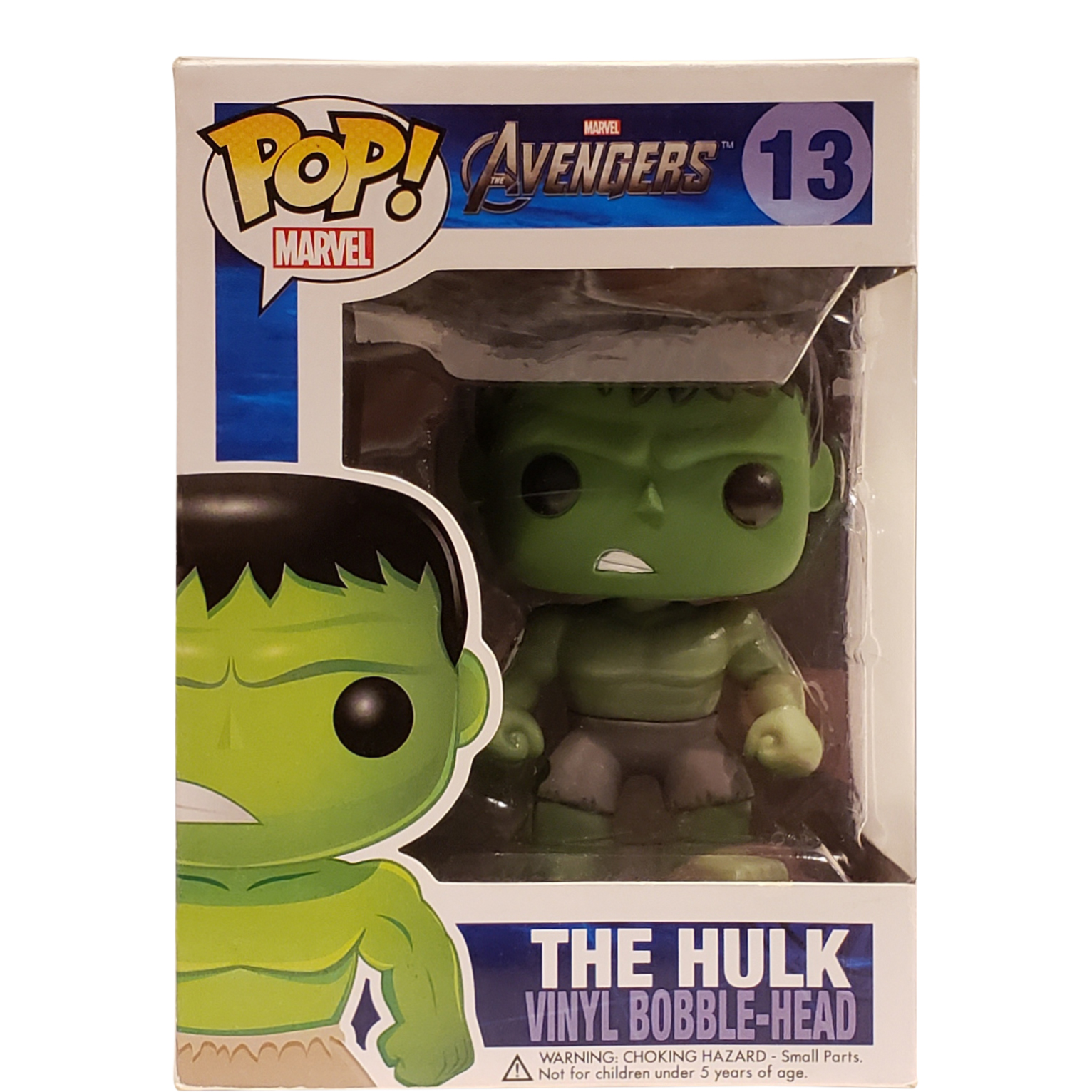 Funko Pop! Marvel The Avengers The Hulk Bobble-Head Figure #13 - US