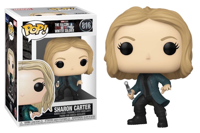 Funko Pop! Marvel: The Falcon and The Winter Soldier Sharon Carter Figure #816