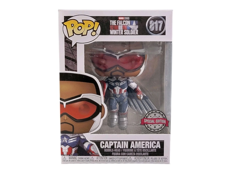 Funko Pop! Marvel: The Falcon and the Winter Soldier Captain