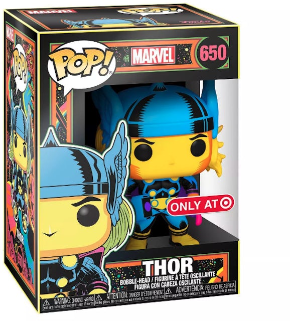 Funko Pop! Marvel Thor Black Light Target Exclusive Bobble-Head #650 - US