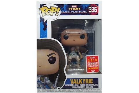 Funko Pop! Marvel Thor Ragnarok Valkyrie Summer Convention Edition