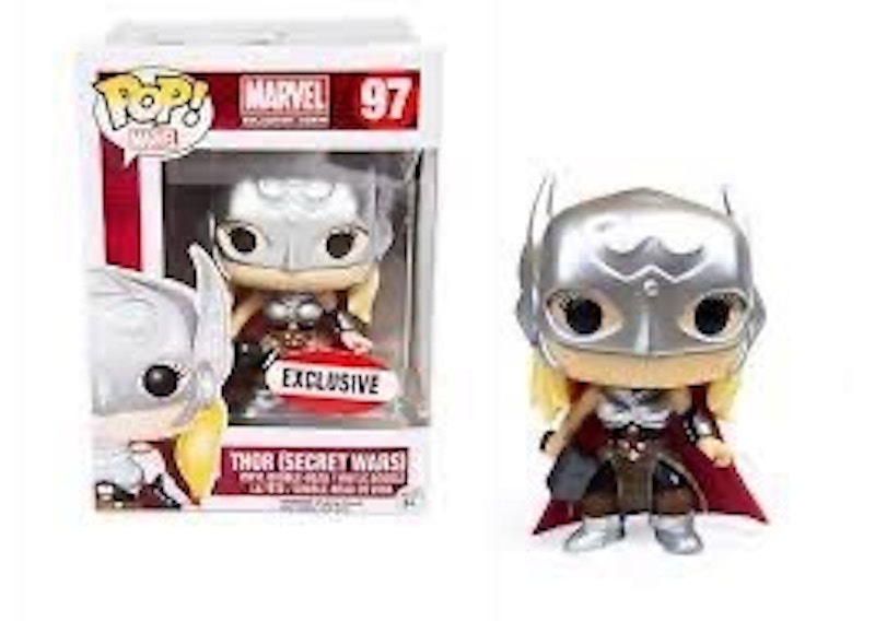 Funko Pop! Marvel: Thor (Secret Wars)(Exclusive) Figure #97