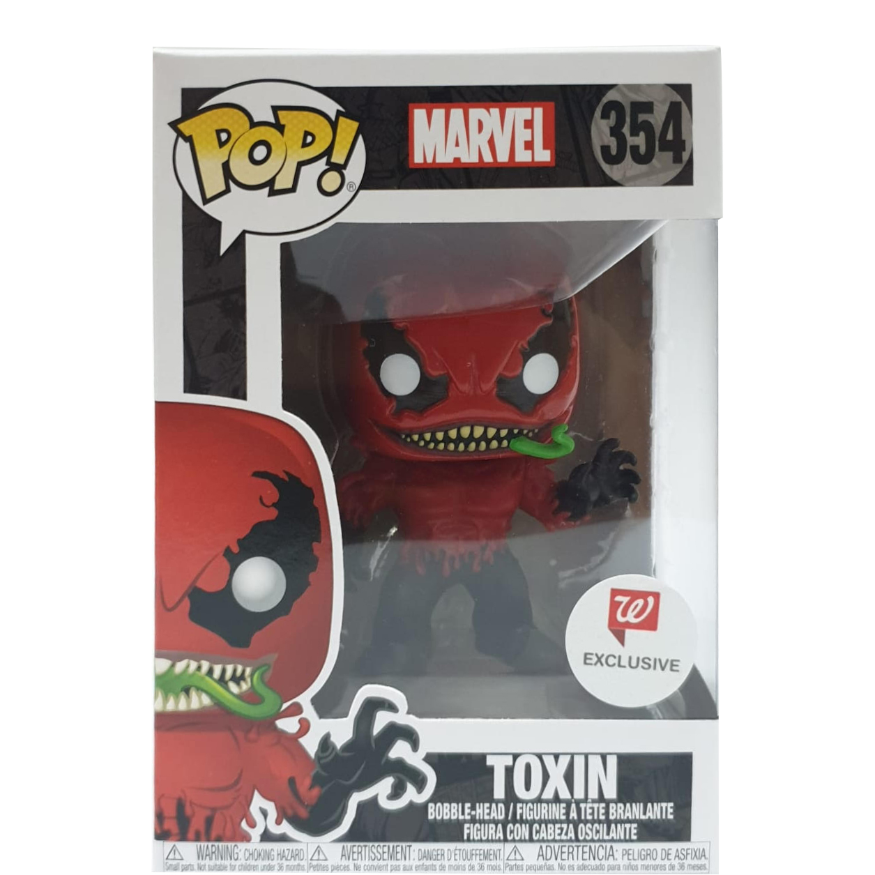 Marvel Venom TOXIN #354 Walgreens Exclusive Funko Pop 