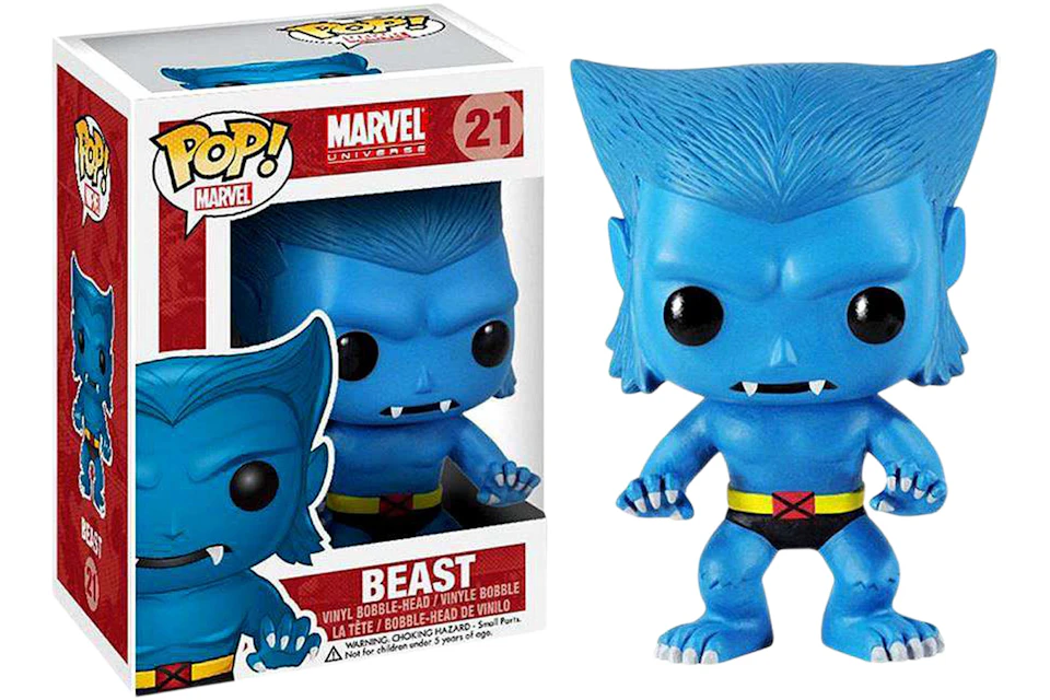 Funko Pop Marvel Universe Beast Bobble Head 21 Funko Pop Marvel Universe Beast Bobble Head 21