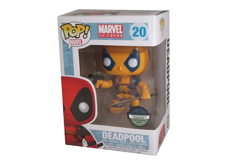 orange deadpool funko pop