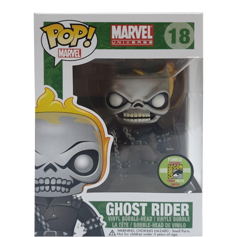 Funko Pop! Marvel Universe Ghost Rider SDCC Bobble-Head Figure #18