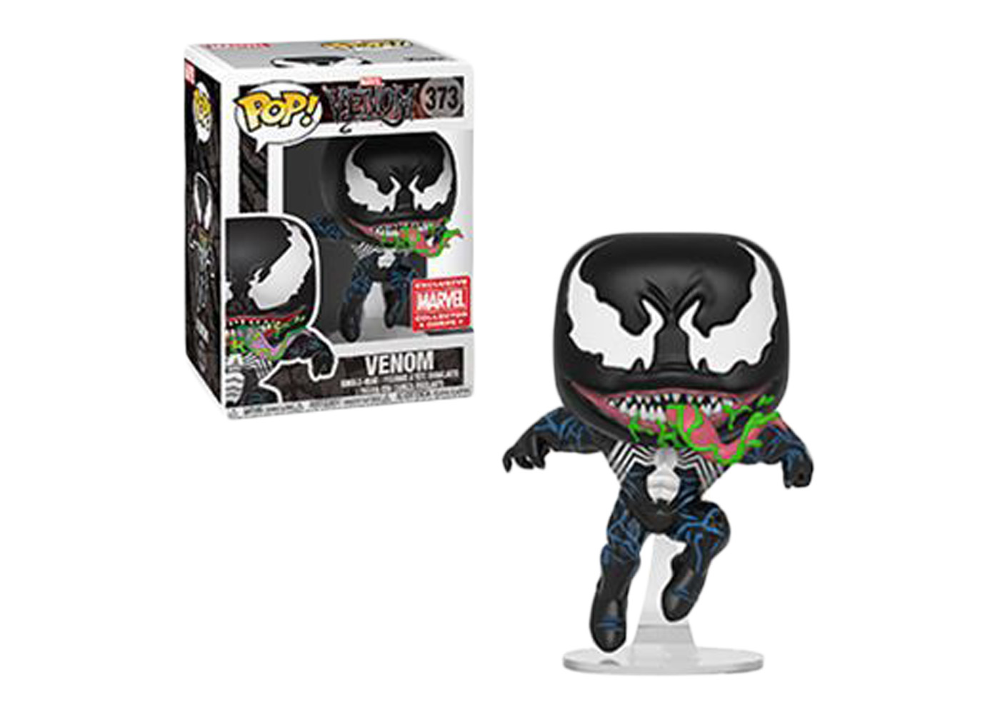 Funko Pop! Marvel Venom Collector Corps Exclusive Bobble-Head #373