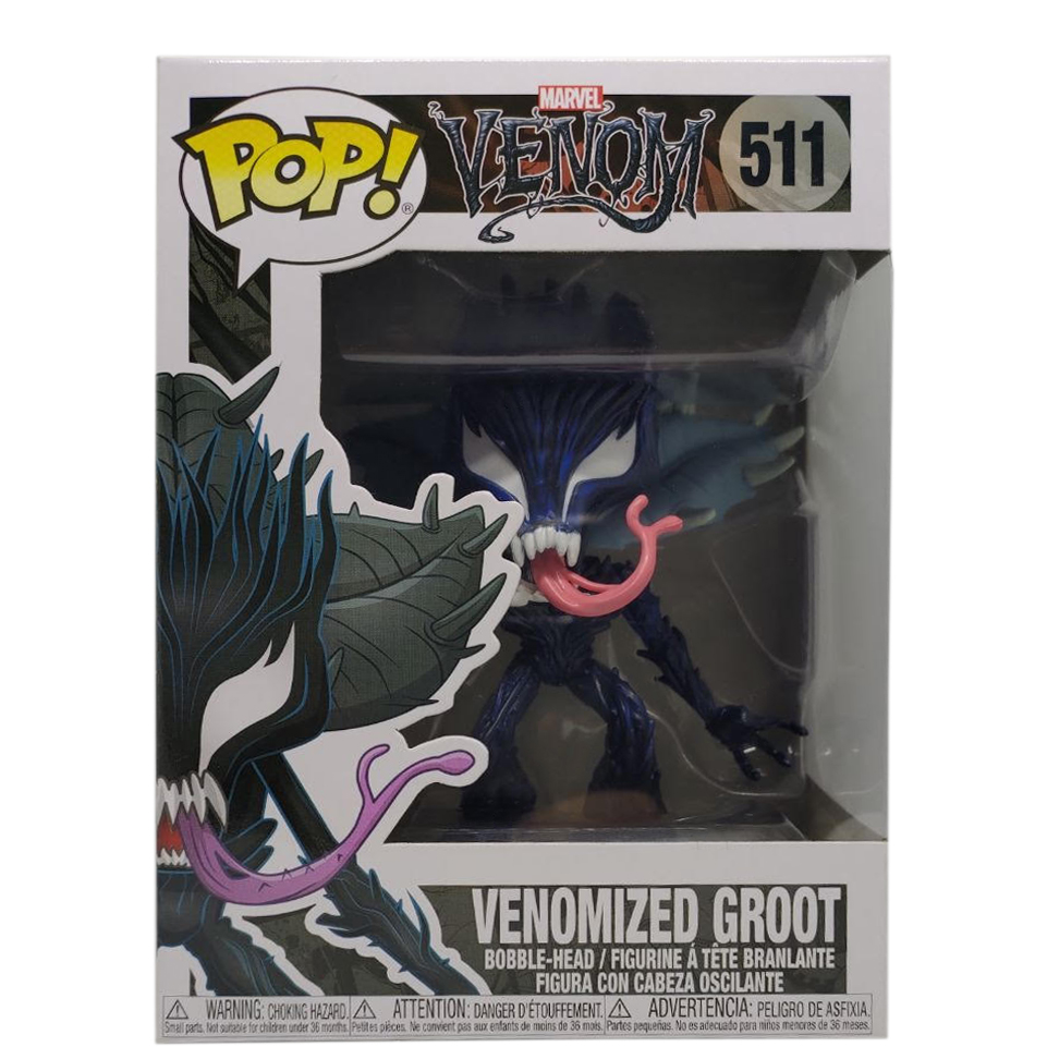 Funko Pop! Marvel Venom Venomized Groot Bobble-Head Figure #511 - CN