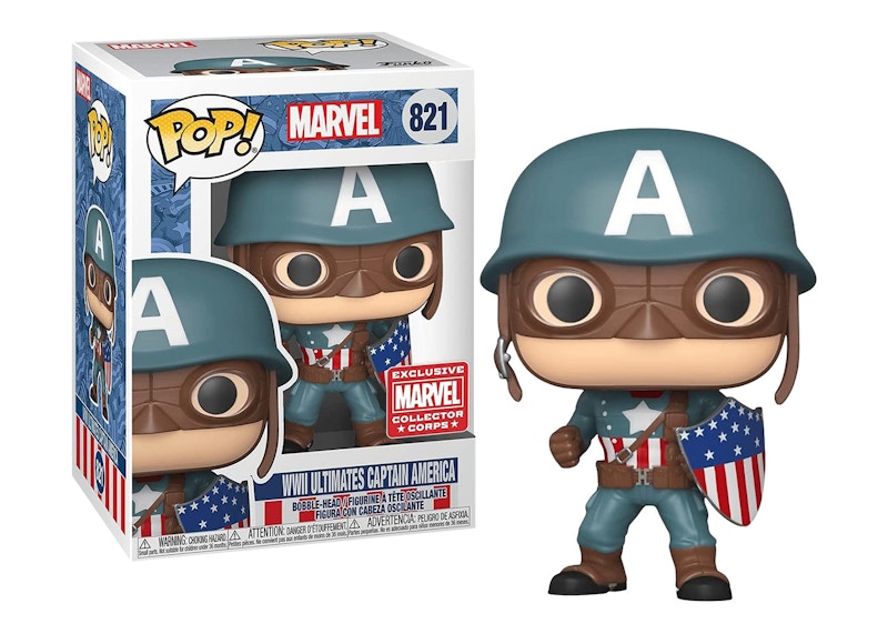 ww2 captain america pop