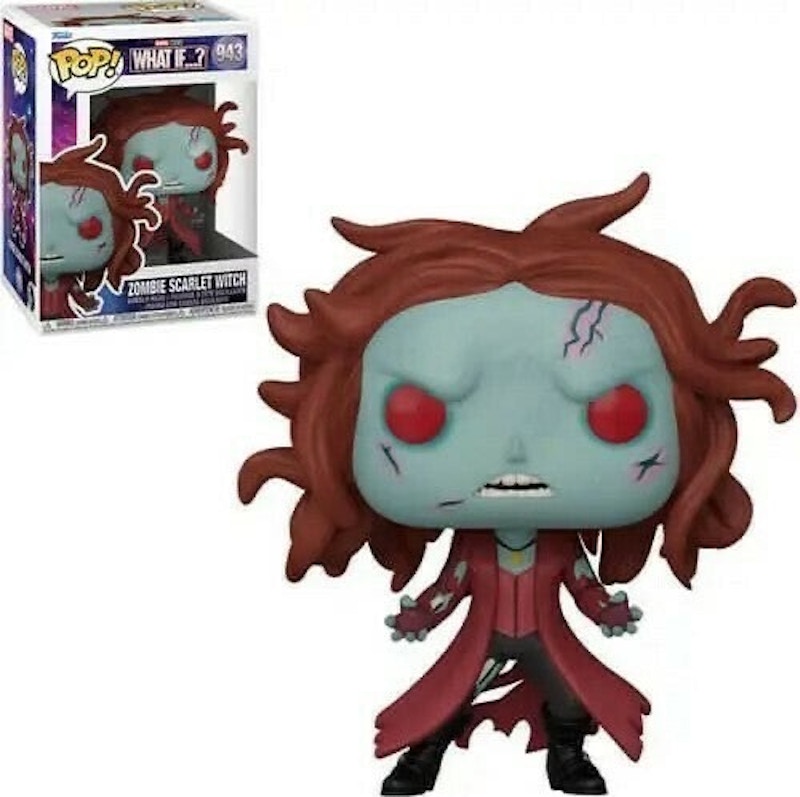 Funko Pop! Marvel: What If...? Zombie Scarlet Witch Figure #943
