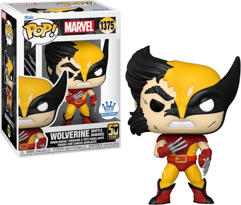 Funko Pop! Marvel: Wolverine (Battle Damage) (Funko) Figure #1375
