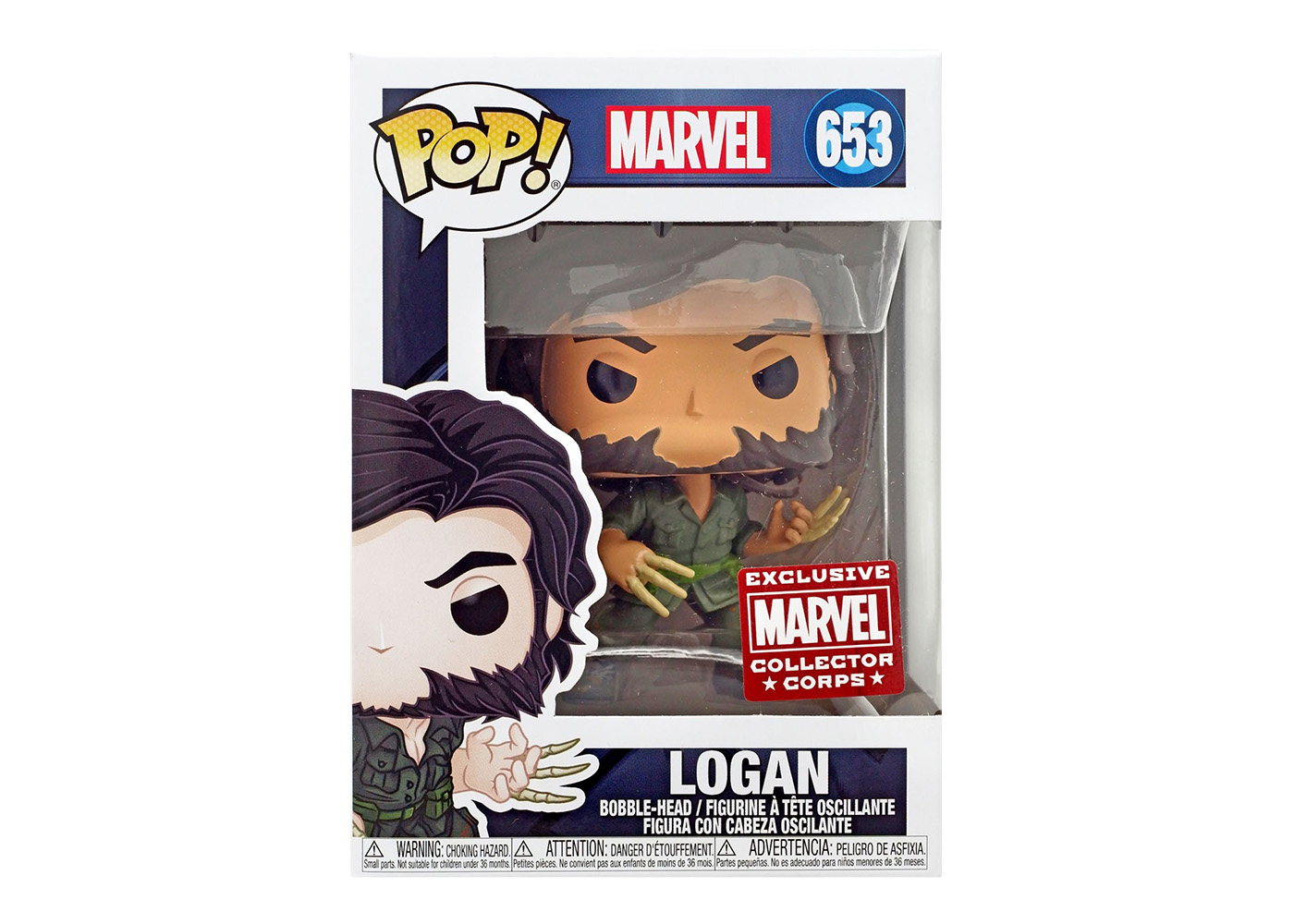 Logan Marvel Collectors Crops #653 Funko POP 