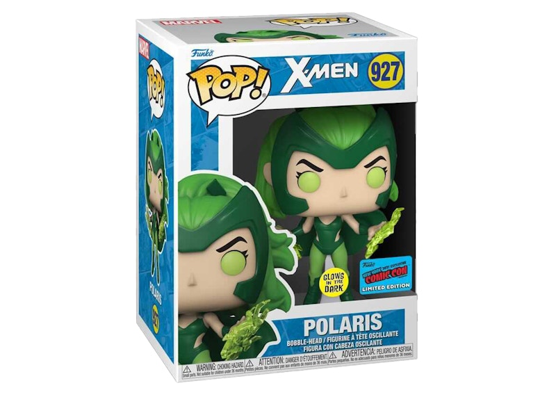 Funko Pop! Marvel X-Men Polaris GITD 2021 NYCC Exclusive Figure