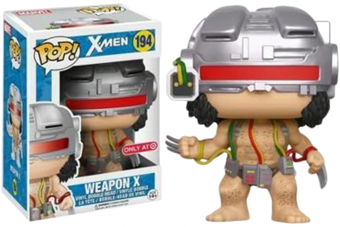 Funko Pop! Marvel X-Men Weapon X Target Exclusive Bobble-Head #194