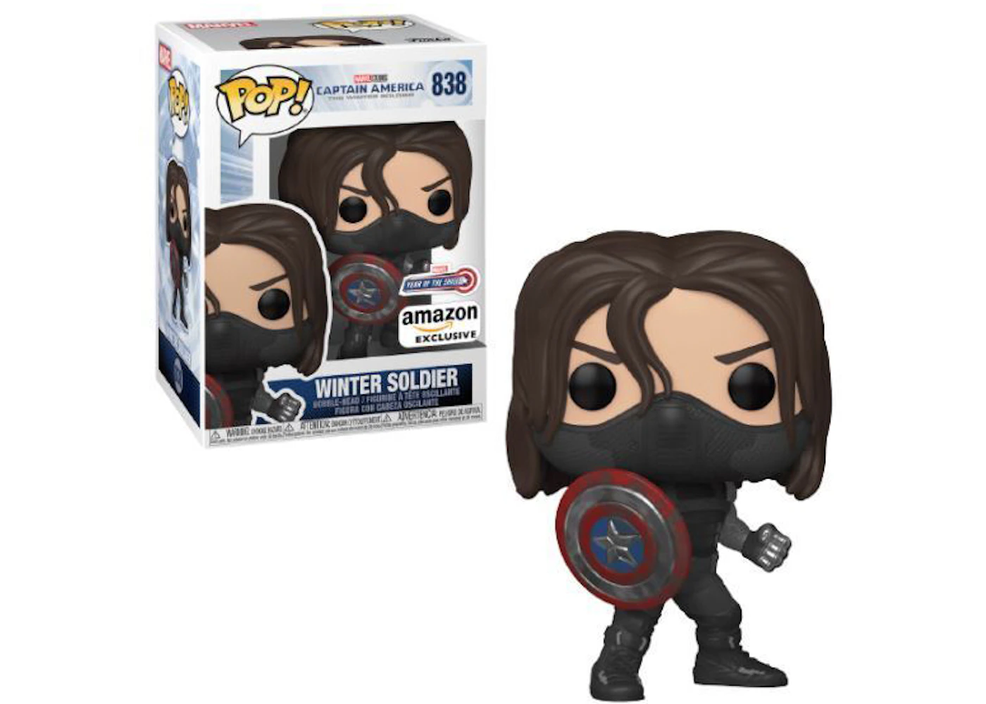 Funko Pop! Marvel Year of The Shield The Winter Soldier #838 - US