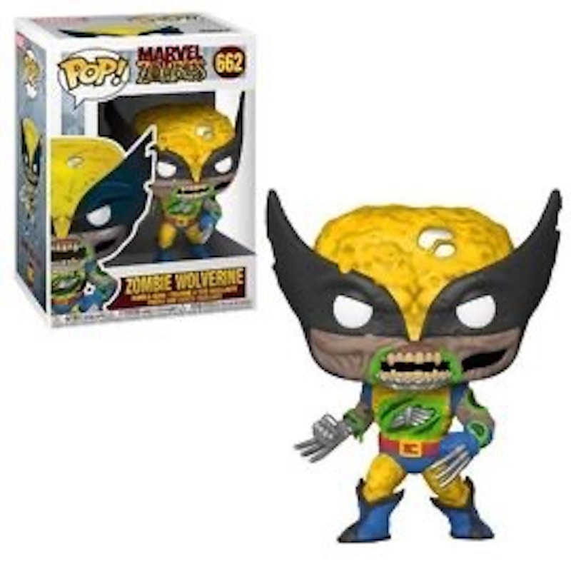 Funko Pop! Marvel Zombie: Zombie Wolverine Figure #662
