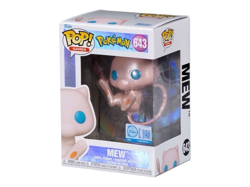 Funko Pop! Games Mew Pearlescent Figure #643