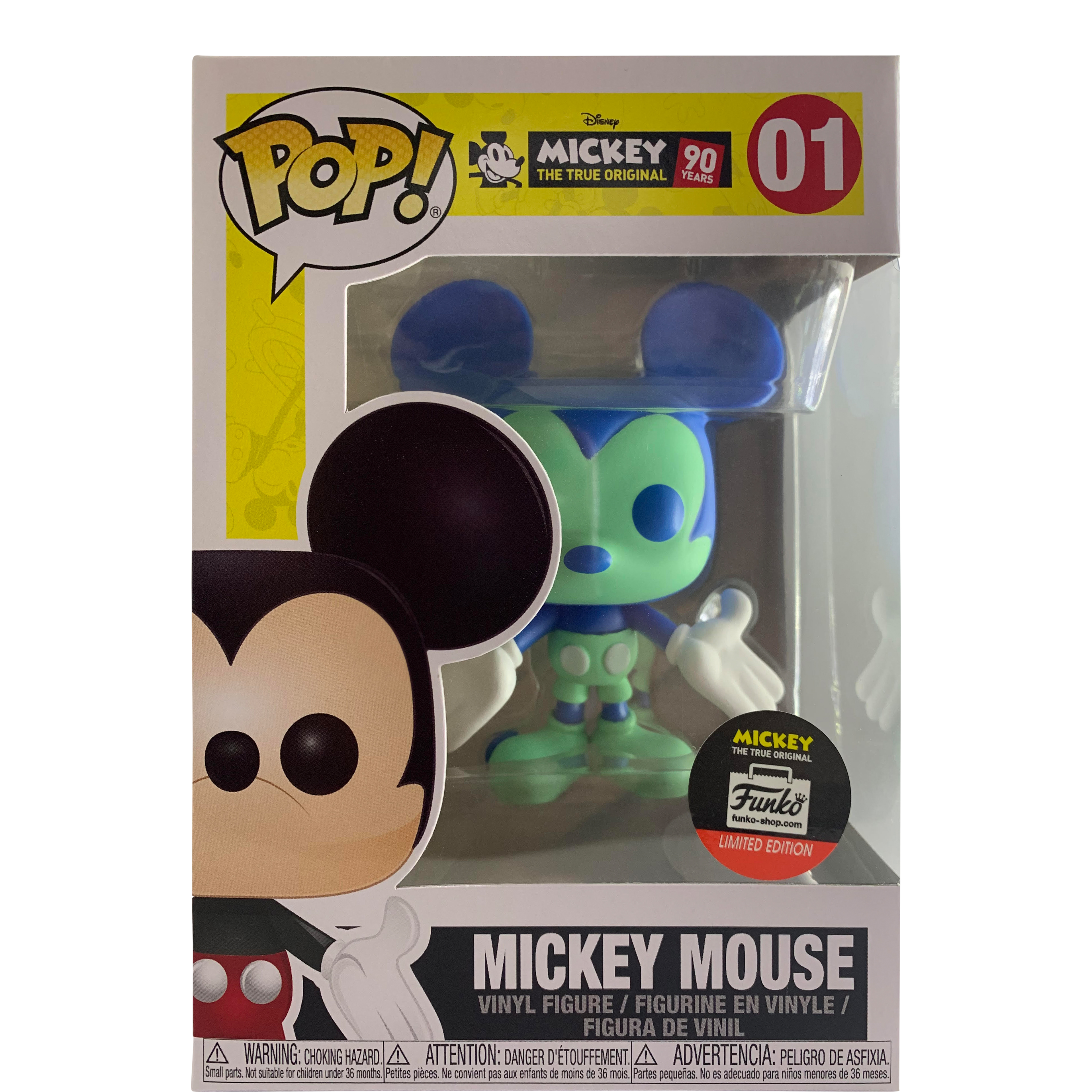 Funko Pop! Mickey The True Original Mickey Mouse (Blue/Green ...