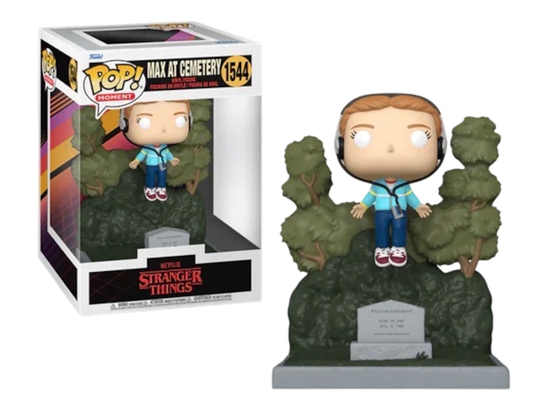 Funko Pop! Momemt Netflix Stanger Things Max At Cemetery Figure