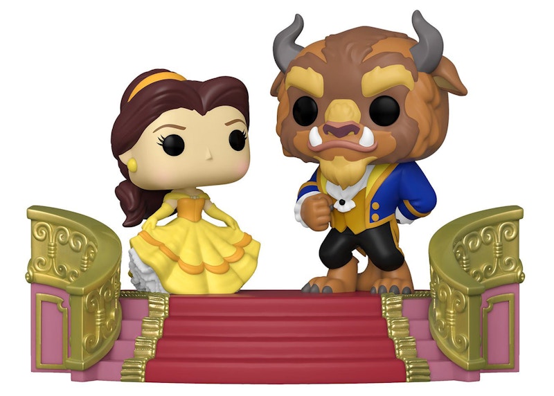 Funko Pop! Moment Disney Beauty And The Beast Belle & The Beast Figure ...