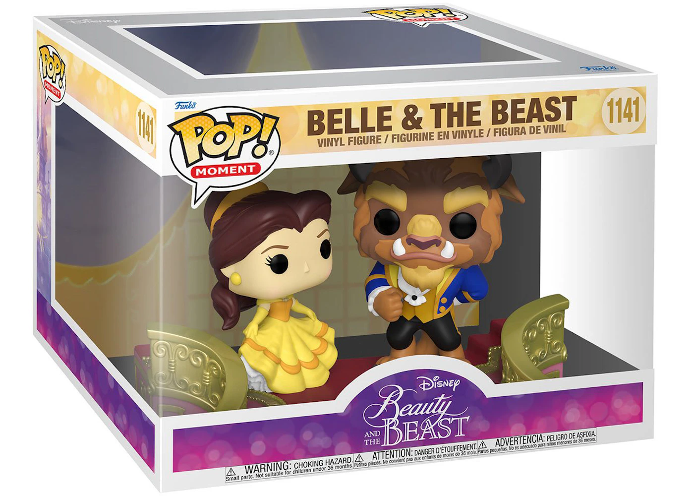 Nominaal Sluiting meditatie Funko Pop! Moment Disney Beauty and the Beast Belle & The Beast Figure  #1141 - US