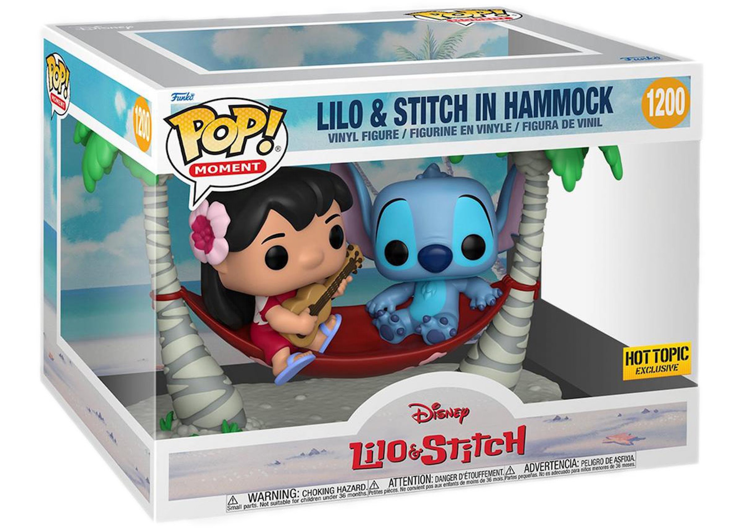 Funko Pop! Moment Disney Lilo & Stitch (Lilo & Stitch in Hammock