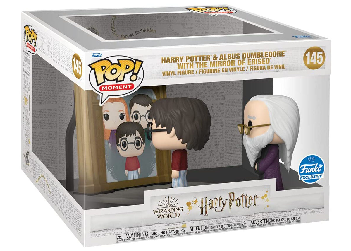 Funko Pop! Moment Harry Potter & Albus Dumbledore with the Mirror of Erised  Funko Exclusive Figure #145