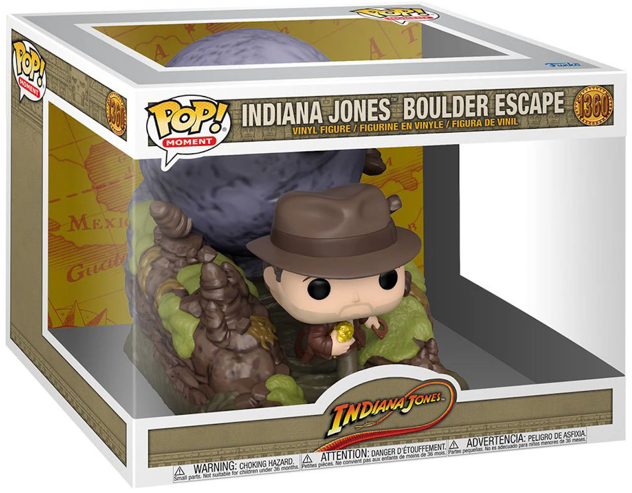 Funko Pop! Moment Indiana Jones Raiders of the Lost Ark Boulder
