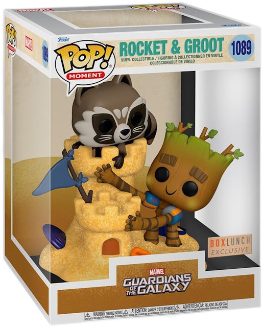Funko Pop! Moment Marvel Guardians of The Galaxy Rocket and Groot Box Lunch Exclusive Figure #1089