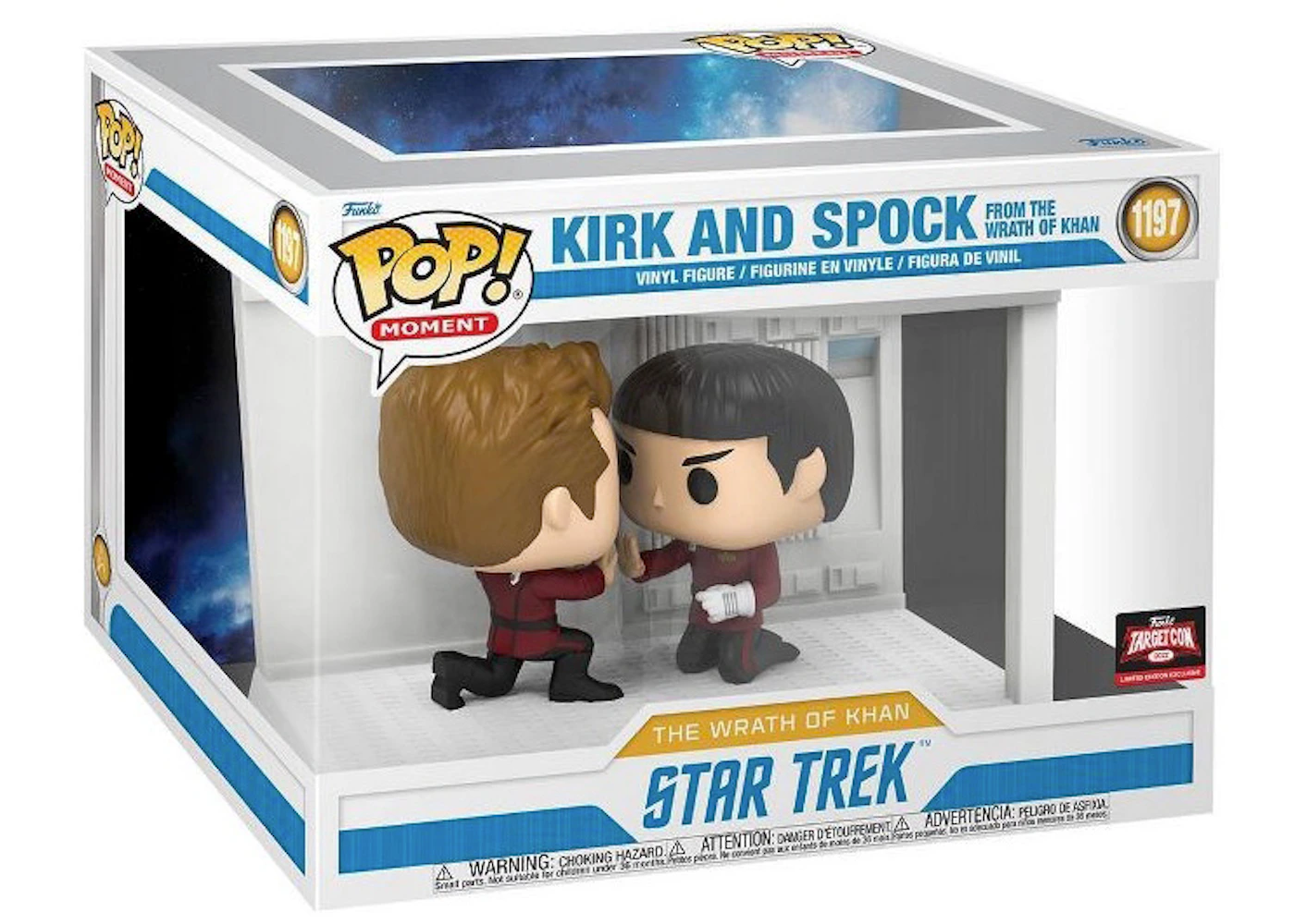 Funko Pop! Moment Star Trek The Wrath Of Khan Kirk and Spock From ...