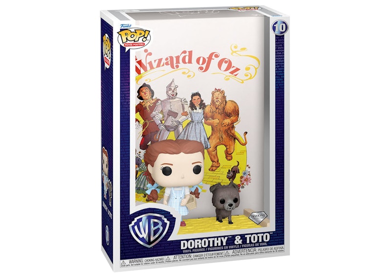 Funko Pop! Movie Posters Wizard of Oz Dorothy & Toto Diamond Collection  Figure #10