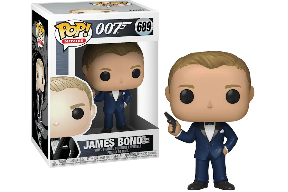 Funko Pop! Movies 007 James Bond Casino Royale Figure #689