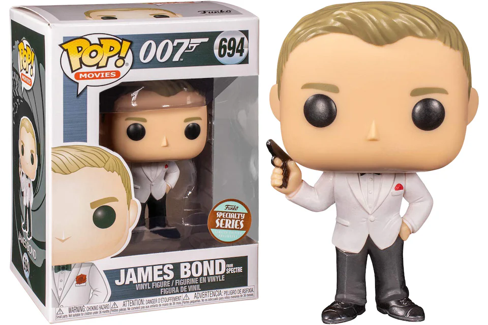 Funko Pop! Movies 007 James Bond Spectre Funko Specialty Exclusive Figure #694