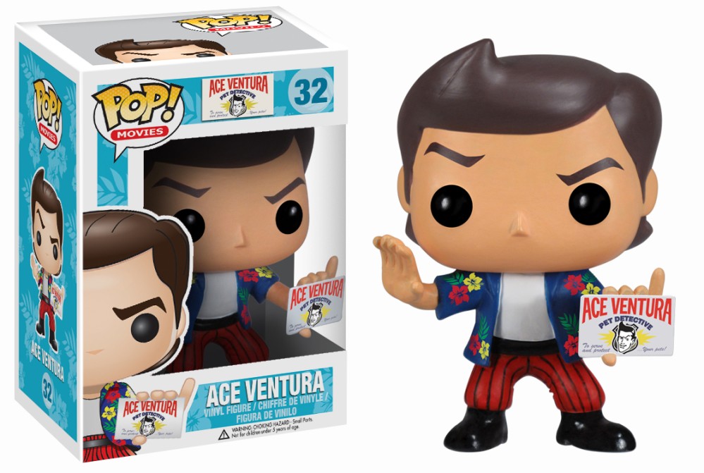 Movie ACE VENTURA #32 Action Figure Collectible Models Gifts Toys Funko POP 