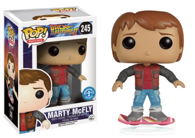 Funko Pop! Movies Back To The Future 2 Marty McFly (w Skateboard