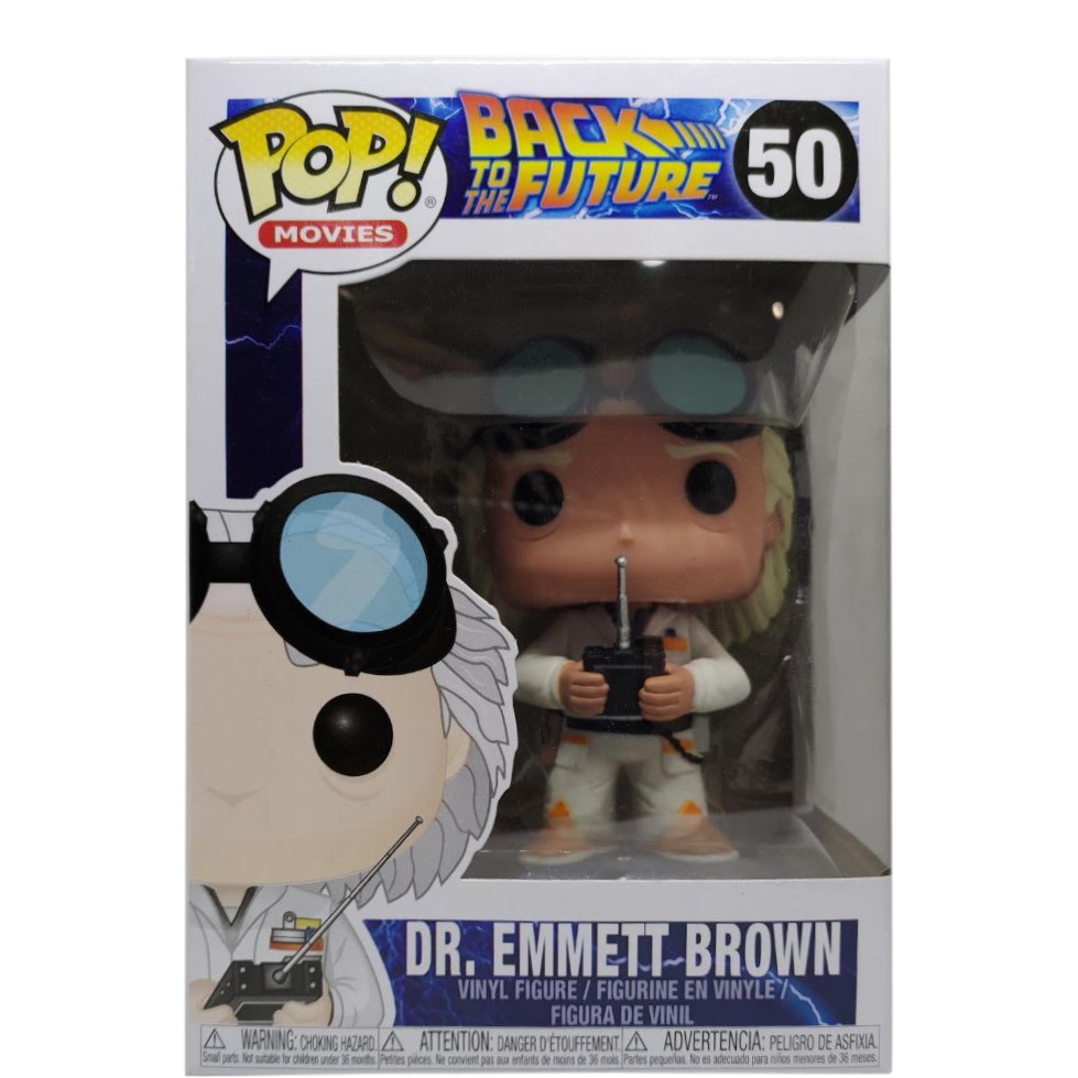 Funko Pop! Movies Back to the Future Dr. Emmett Brown Figure #50 - US