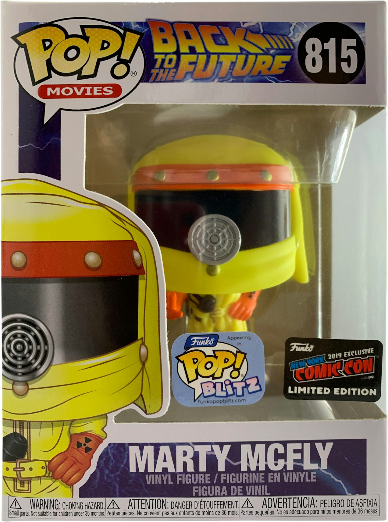 Funko Pop! Movies Back the Future Marty McFly (Pop! NYCC Figue - JP