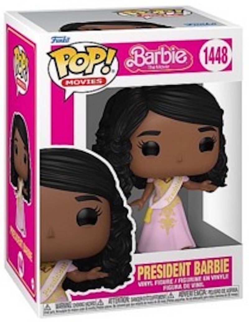 Funko Pop! Movies: Barbie The Movie President Barbie Figure #1448