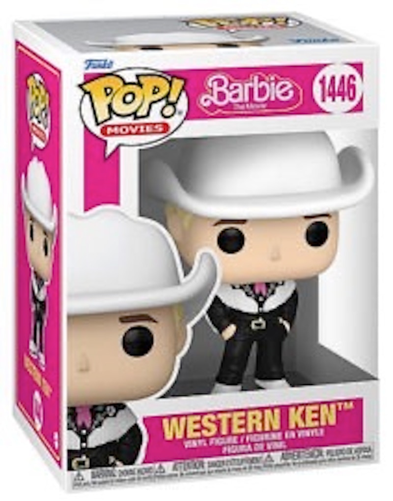 Funko Pop! Movies: Barbie The Movie Western Ken Figure #1446