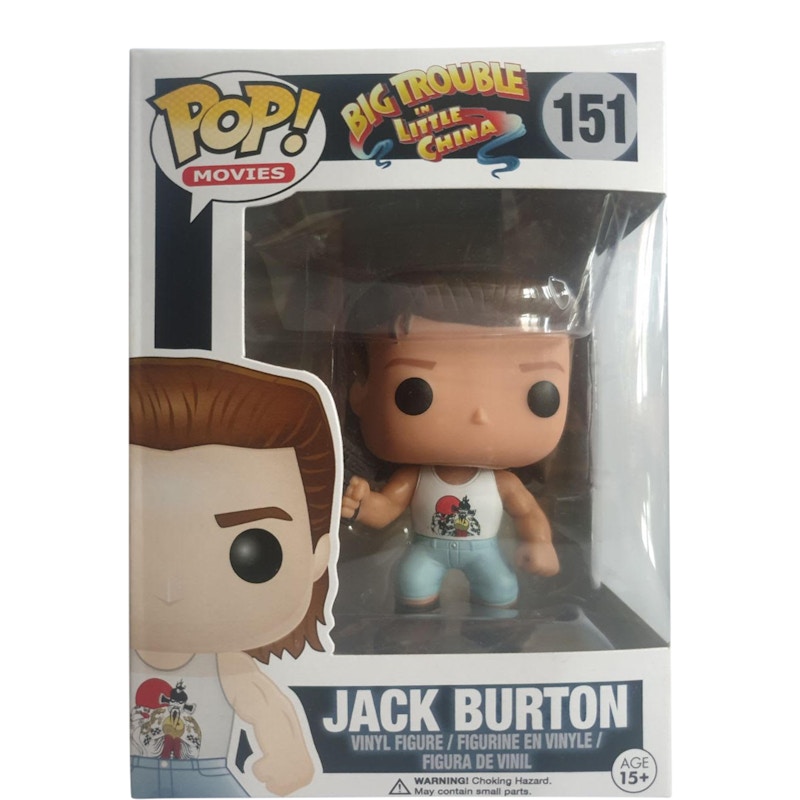 Funko Pop Movies Big Trouble in Little China Jack Burton Figure